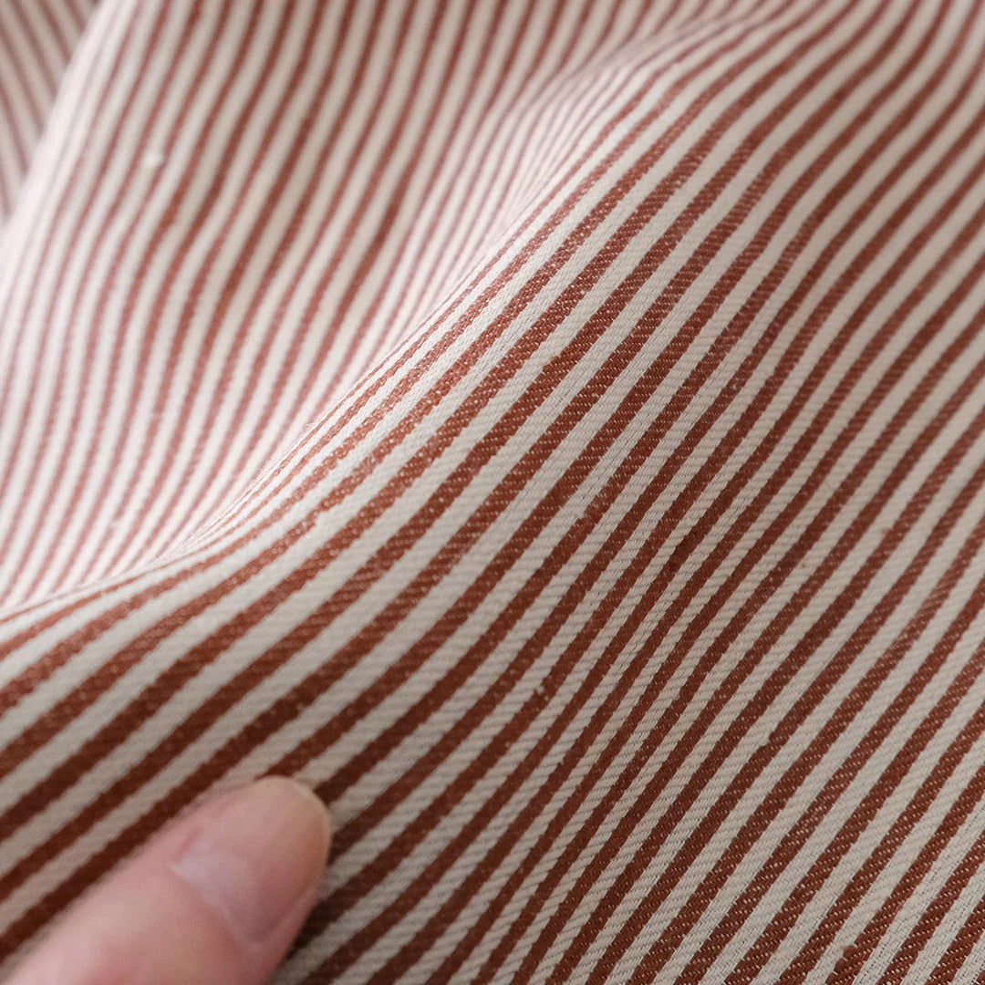 クライン枕カバー 【麻】スイマーズストライプ