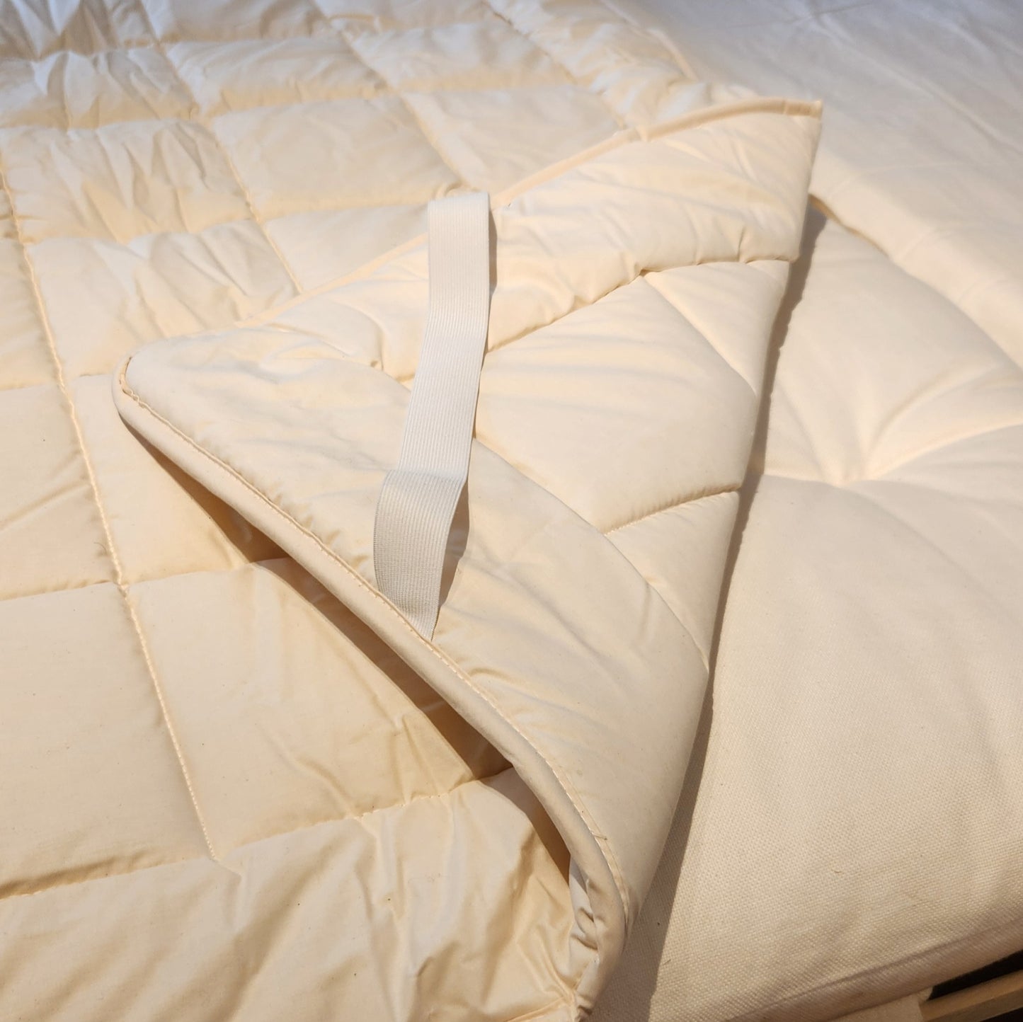 NEW 羊毛ベッドパッド （90幅,100幅）ゴムバンドタイプ