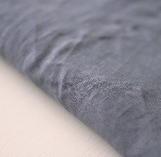 エルゴ枕カバー 【麻】 マディソンネイビー