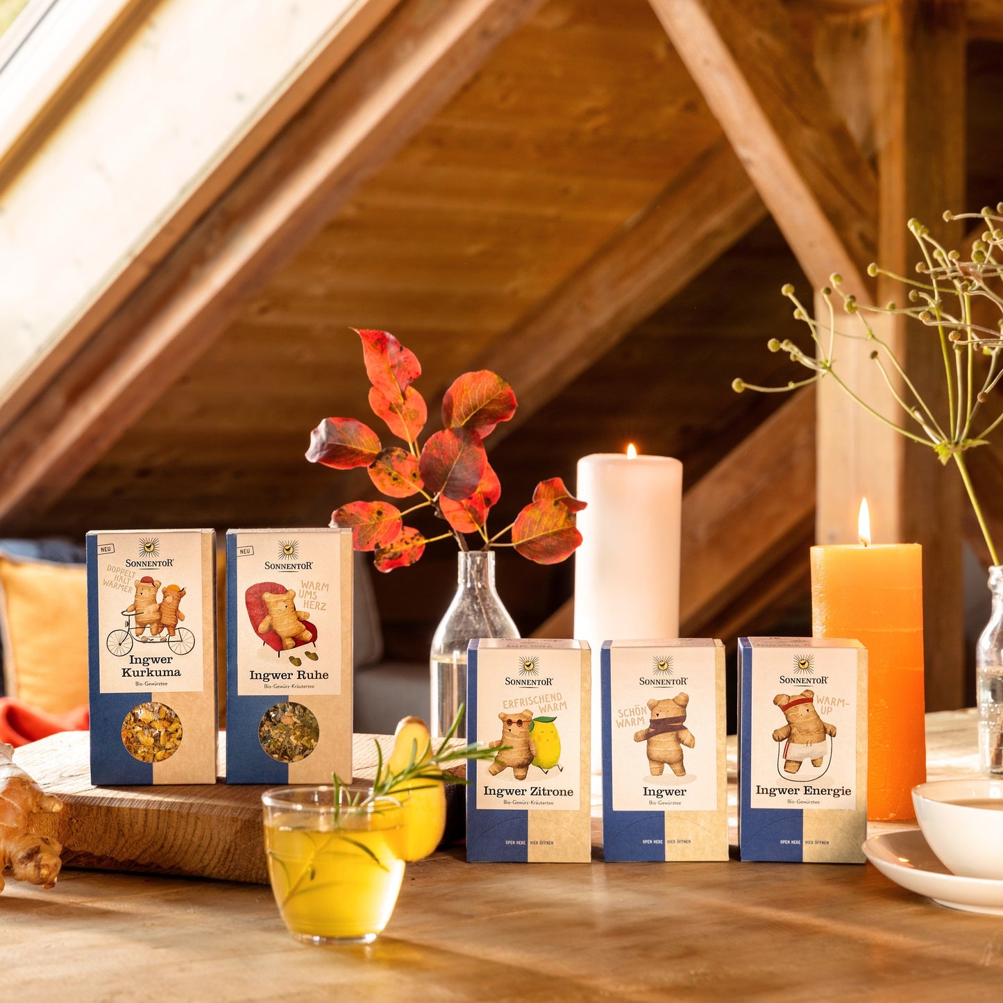 ジンジャーレモンティー