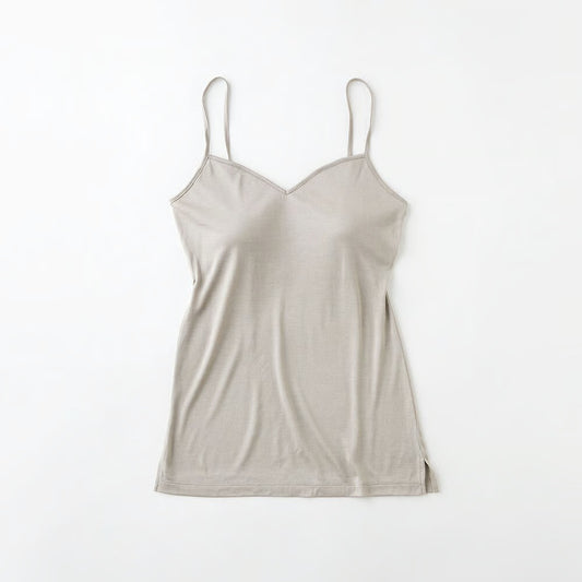 カップ入りVキャミソール Ⅲ（アジャスター付き)