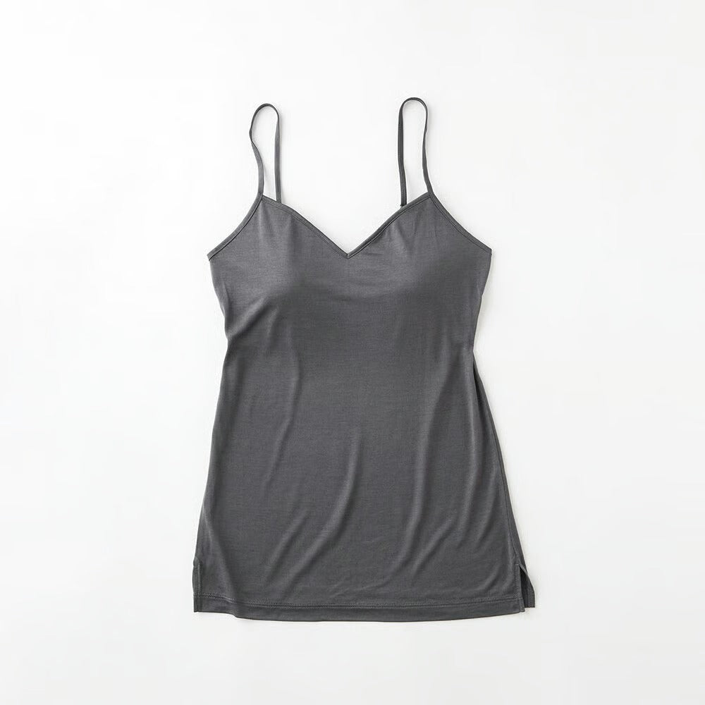 カップ入りVキャミソール Ⅲ（アジャスター付き)